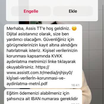 Assistt Bilgilerim Güvende Değil