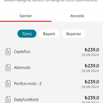 Vizyon Elektronik Para Vizyon Elektrik Para İadesi İstiyorum