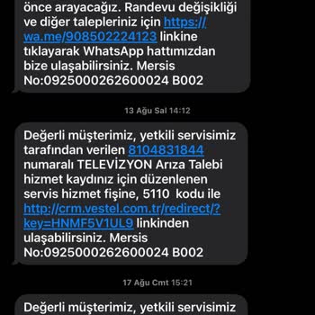 Vestel Müşterisini Veremediği Servis Hizmeti İle Mağdur Etti