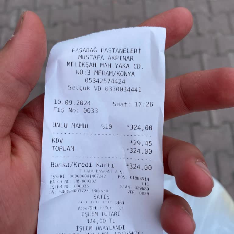 Paşabağ Pastaneleri Paşabağ Pastanesi Meram/Konya