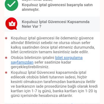 Obilet Bilet Paramı Geri Ver