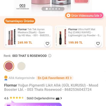 Flormar Likit Allık Bozuldu