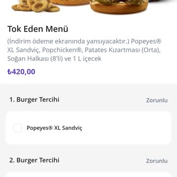 Popeyes Fazla Para Çekti