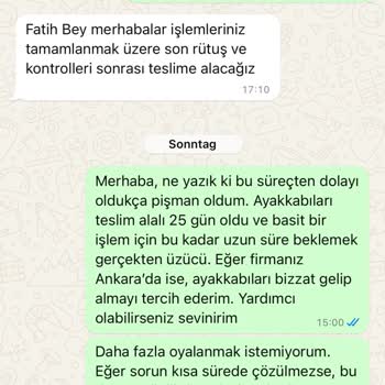 Online Lostra Siparişin Gecikmesi V