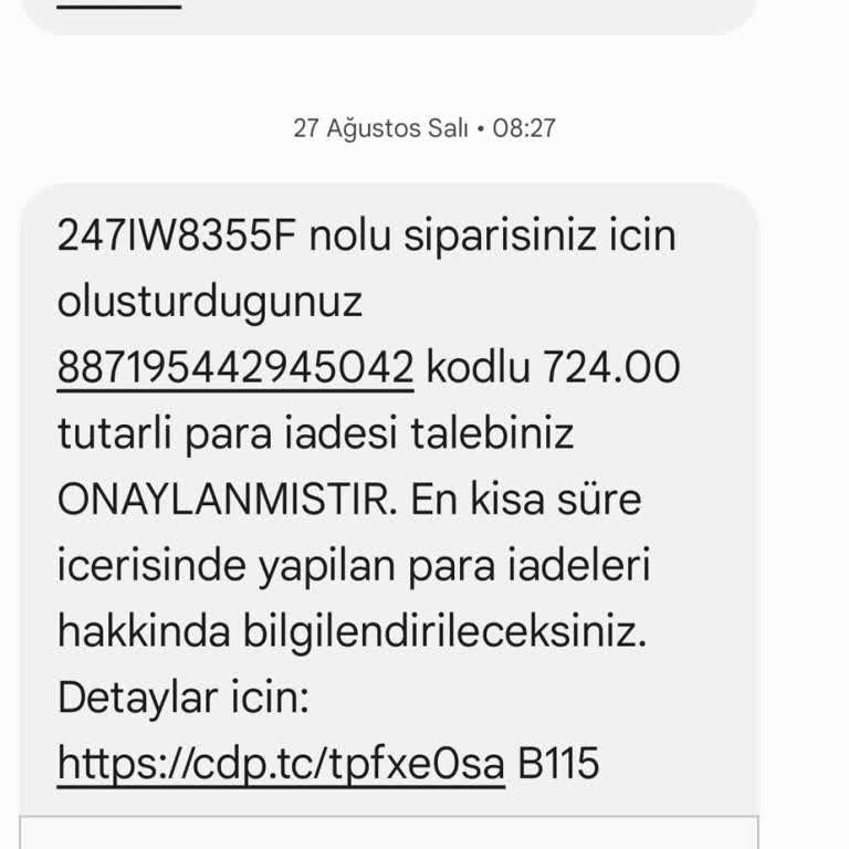 Ebu Privé Bekliyoruz Bakalım Para İadesi İçin