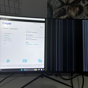 Yurtiçi Kargo Kırık Gelen Monitör İçin Hasar Tespit Tutanağı Tutmadı