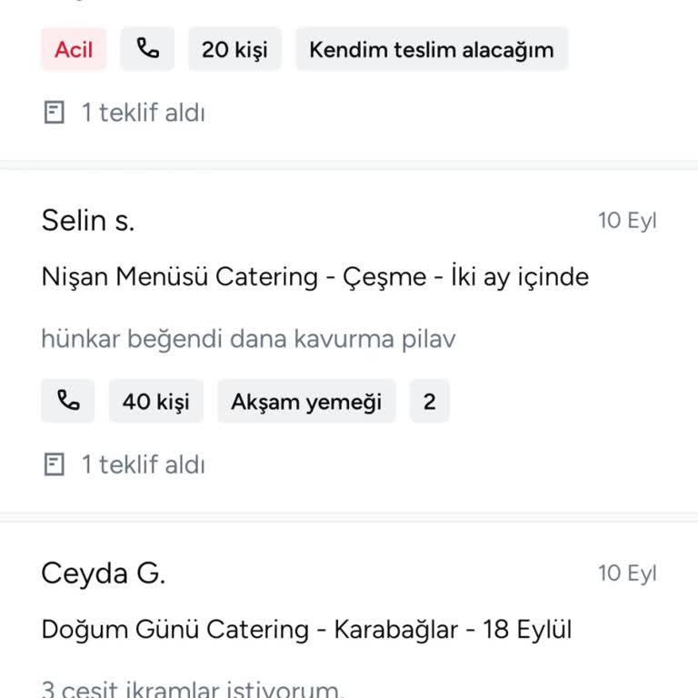Armut Lokasyon Dışında Teklif