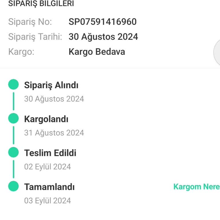 Sürat Kargo Siparişimin Eski Adresime Teslim Edilmesi