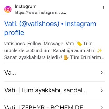 Vati Shoes Vatı Shoes Ürünü Eksik Gönderdi