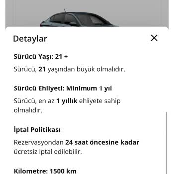 Enuygun Araç Kiralama İptal Ücreti Yatırmıyor