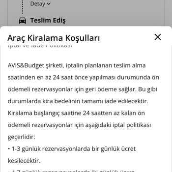 Enuygun Araç Kiralama İptal Ücreti Yatırmıyor