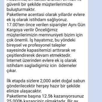 Paketlemeacentesi (Instagram) Instagram'da Karşılaştığım Şüpheli İş Teklifi Ve Yaşadıklarım