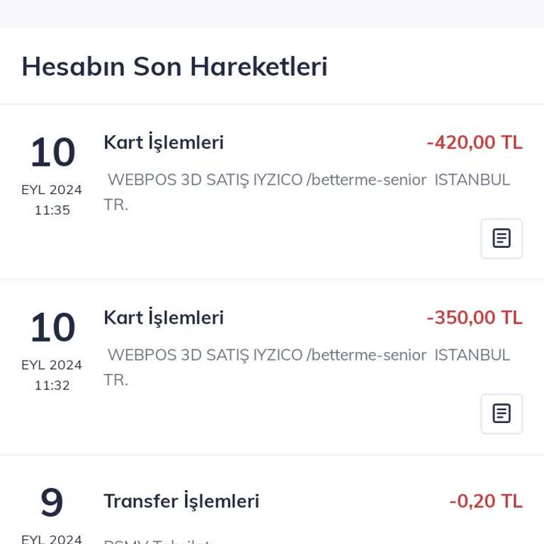 Betterme Bilgim Dışında Hesabımdan Çekiliyor!