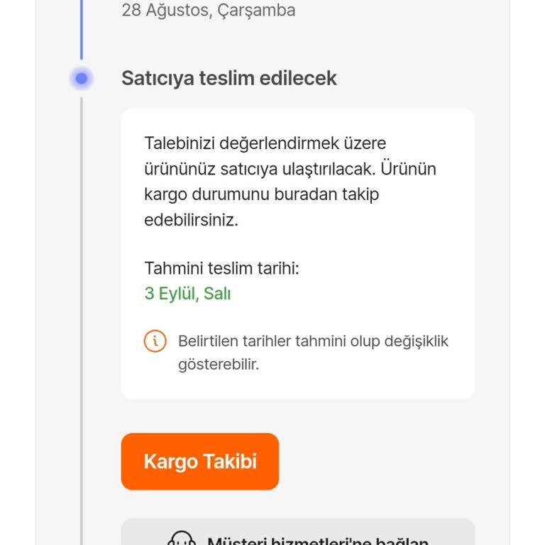 Hepsijet (Hepsiburada) İadem Teslim Edilmiyor