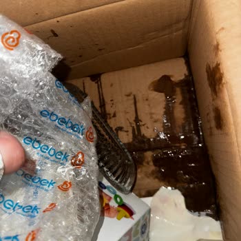 Ebebek Hasarlı Kargo Ürünlerim Mahvoldu