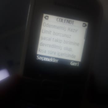 Colendi Yanlış Borç Bildirimi