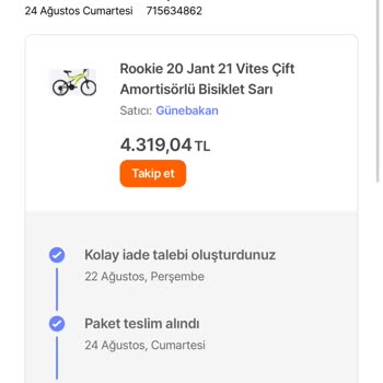 hepsiJET Hepsiburada İade Edilen Ürün Sorunu