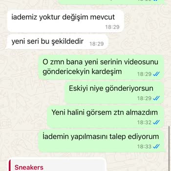 Sneakerslife.tr Nin Görselle Alakasız Ayakkabı Göndermesi