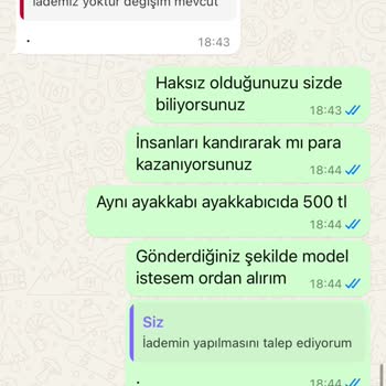 Sneakerslife.tr Nin Görselle Alakasız Ayakkabı Göndermesi