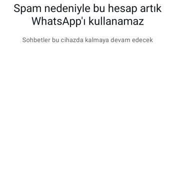 WhatsApp Spam Engeli