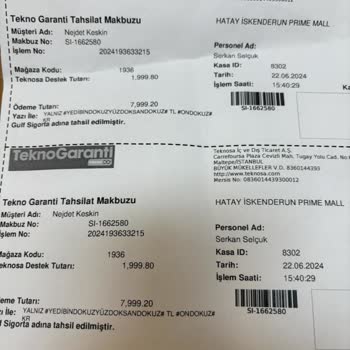 Teknosa Yanlış Kredi İşlemi Ve 6000 TL Zarar