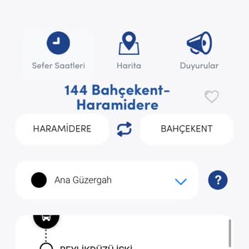 İETT 144 No’lu Haramidere-Bahçekent Hattı Şikayeti (19:00 Kalkışlı)