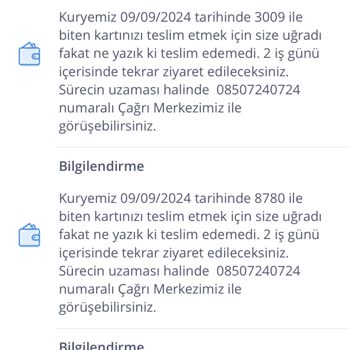 İş Bankası Kredi Kartı Teslimatı