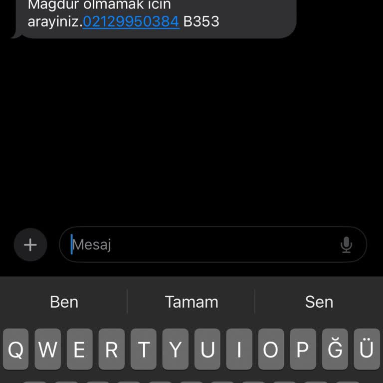 Finans Kuruluşları Adıyla Dolandırıcılık E. Arablclk Tarafından Mesaj Aldım