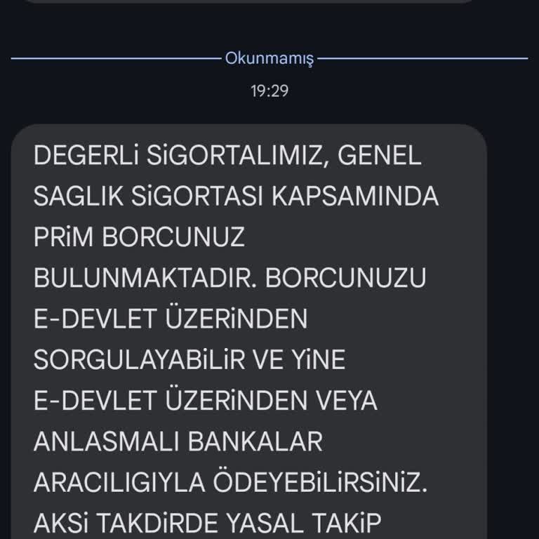 SGK GSS Prim Borcu İcra