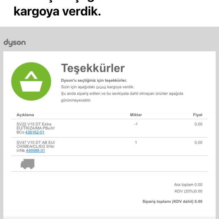 Dyson Kablosuz Süpürge Değişim Sürecinde Yaşanan Sorunlar!