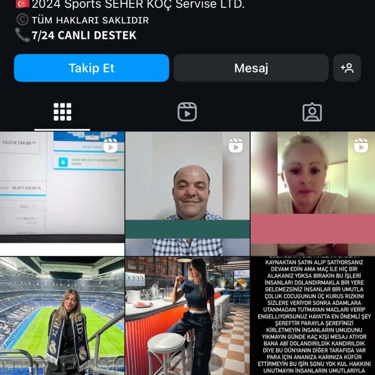 Seher Koç Bahis Danışmanlık Bahis Danışmanlık Hizmeti Şikayetleri