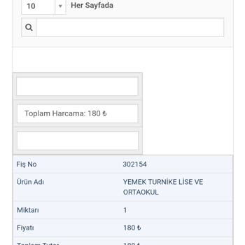 Milli Eğitim Bakanlığı Van Girne Koleji Yemek Ücreti