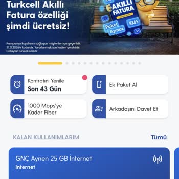 Turkcell Uygulamalarında Çalışmayan Özellikler