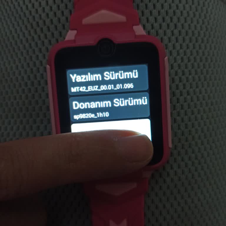 TCL Telefon TCL MT-42X Akıllı Saat QR Kodu Hatası