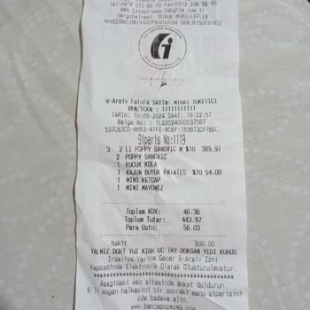 Popeyes Yanıltıcı Büyük Boy Patates Siparişi