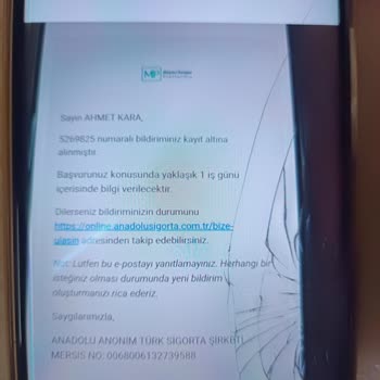 Anadolu Sigorta A. Ş. Konut Sigortası