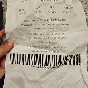 H&M Kumaş Deformesine Çözüm Sunulmadı