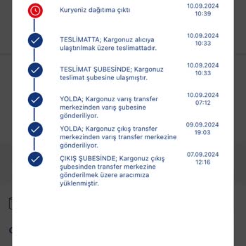 Çekmeköy Aras Kargo Okyanus Şubesi'nde Sürekli Teslimat Sorunu