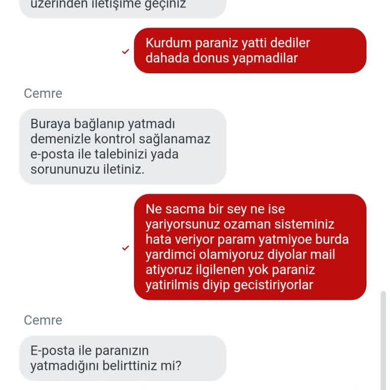 Marsbahis Müşteri Hizmetleri Ve Ödeme Sorunları