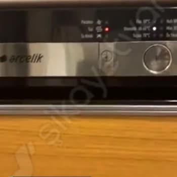 Arçelik Bulaşık Makinesi Su Almıyor Ve 9 Erteleme Tuşunda Kalıyor!
