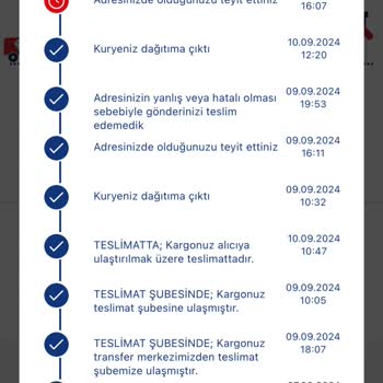 Aras Kargo Teslim Edilmemesi Ve Sürekli Yanıltıcı Bilgilendirme