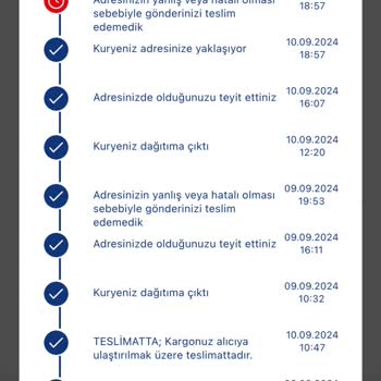 Aras Kargo Teslim Edilmemesi Ve Sürekli Yanıltıcı Bilgilendirme