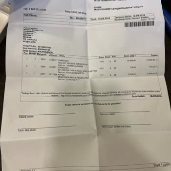 Media Markt Personel Hatası Yüzünden Değişim Ve İade Alınmadı