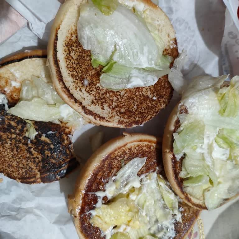 Burger King Hamburger Boş Göndermişler