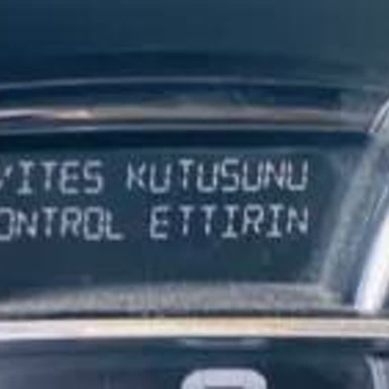 Renault Clio 4 Vites Kutusunu Kontrol Ettirin Uyarısı Ve Arızası