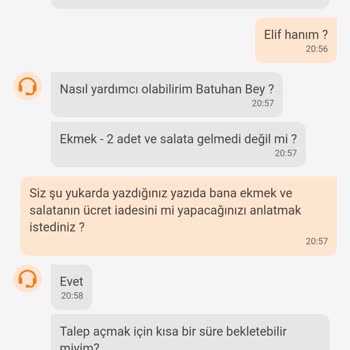 Trendyol Yemek Sipariş Sorunu Acil Çözüm!