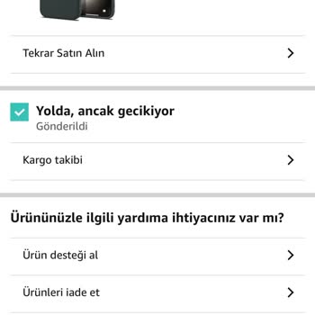 Amazon Kolay Gelsin Kargo Firmasından Şikayetçiyim