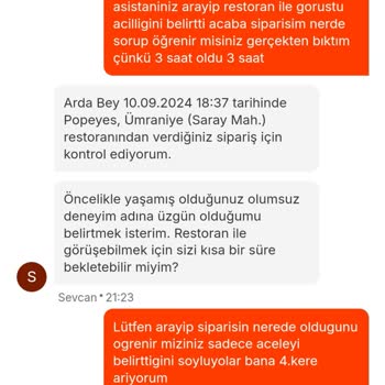 Migros 3 Saatten Fazla Süredir Eksik Siparişim Gelmedi. Mağdurum