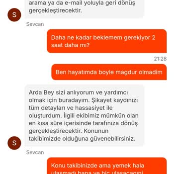 Migros 3 Saatten Fazla Süredir Eksik Siparişim Gelmedi. Mağdurum