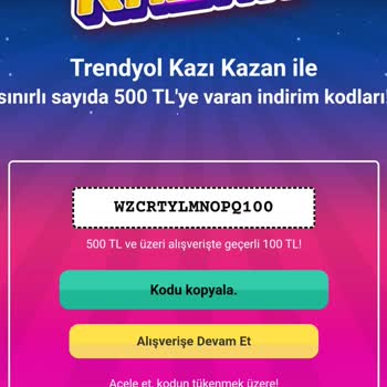 Trendyol Çalışmayan Kampanya Yapmış